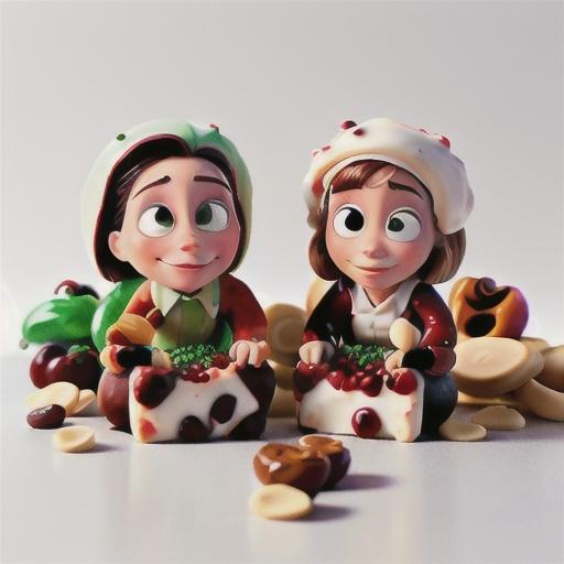 White chocolate bark