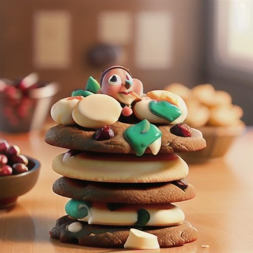 White Chocolate Cranberry Cookies