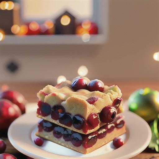 Cranberry Crumb Bars