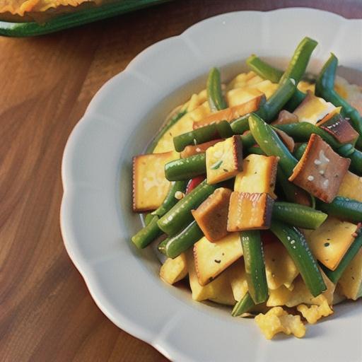 Cheesy Green Bean Casserole