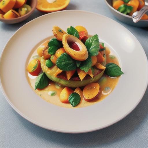 Spiced apricot chicken