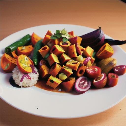 Roasted Vegetable Curry with Pumpkin