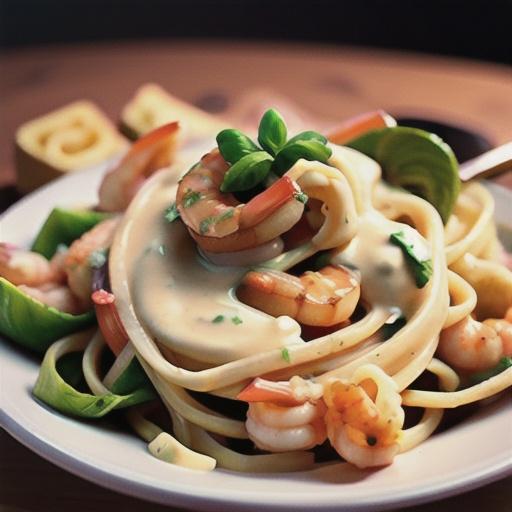Shrimp Fettuccine Alfredo