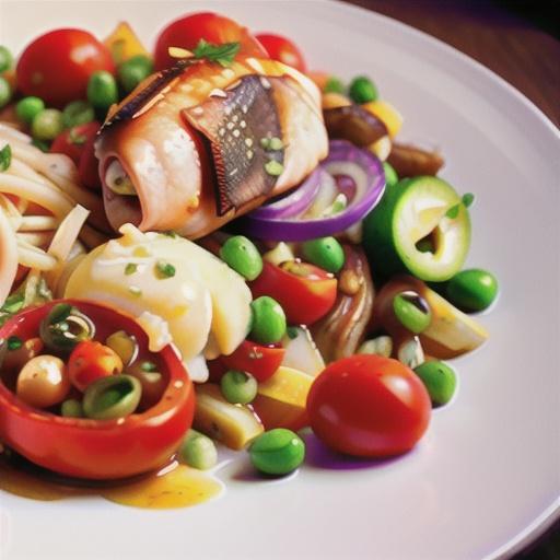 Skillet-Braised Grouper with Tomatoes, Onions, and Capers