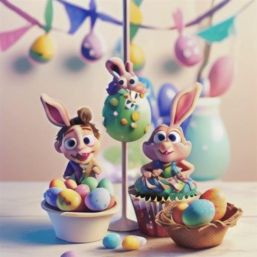 Easter Basket Cupcakes