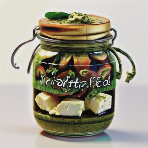 Ramp Marinated Feta