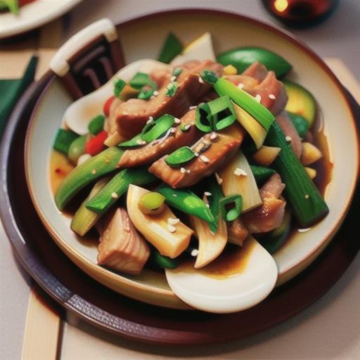Stir-Fry Pork with Ginger