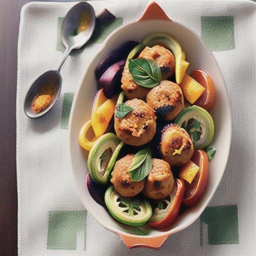 Quick vegetarian meatballs