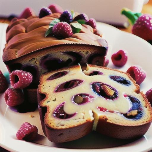 Raspberry Banana Bread