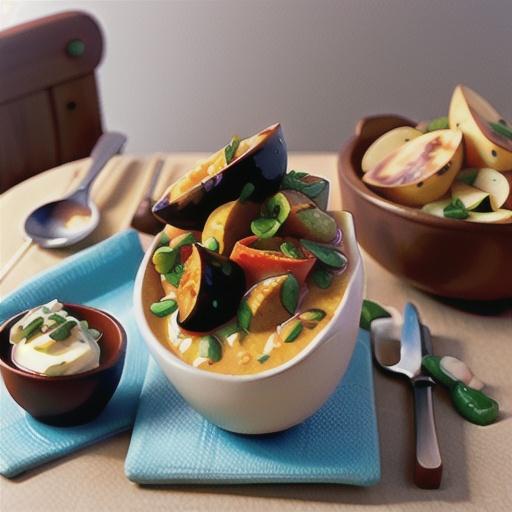 Beef and potato curry