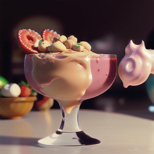 Peanut Butter Strawberry Smoothie