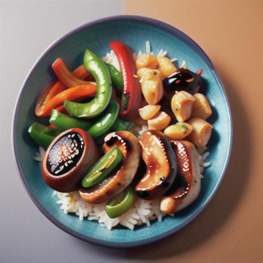 Chicken and Peppers with Balsamic Vinegar