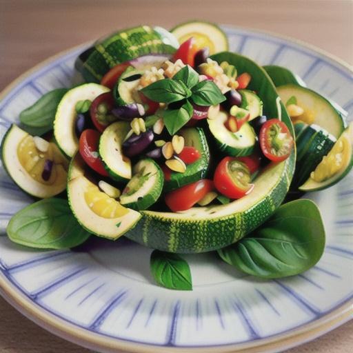 Warm Zucchini-Basil Salad