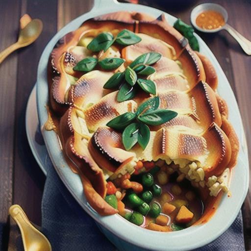 Curry-spiced shepherd's pie