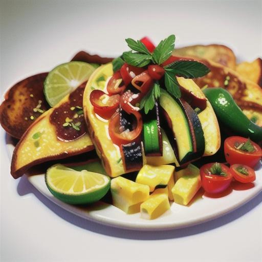 Mexican-style omelette