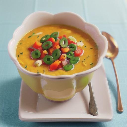 Moroccan pumpkin soup