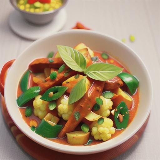 Potato and cauliflower curry