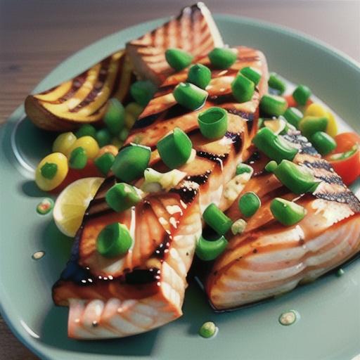 Honey-Ginger Grilled Salmon
