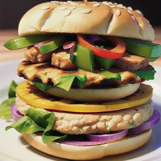 Chef John's Chicken Satay Burger
