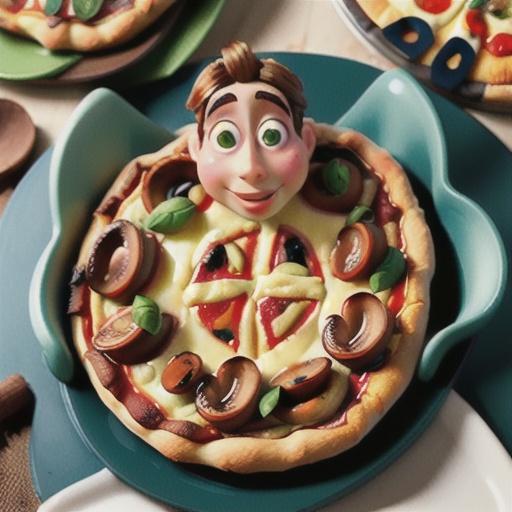 Easy Mushroom Pizza Pie