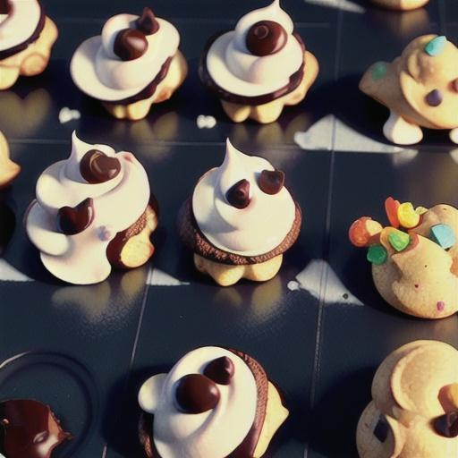 Forgotten Puffs (Chocolate Chip Meringue Cookies)