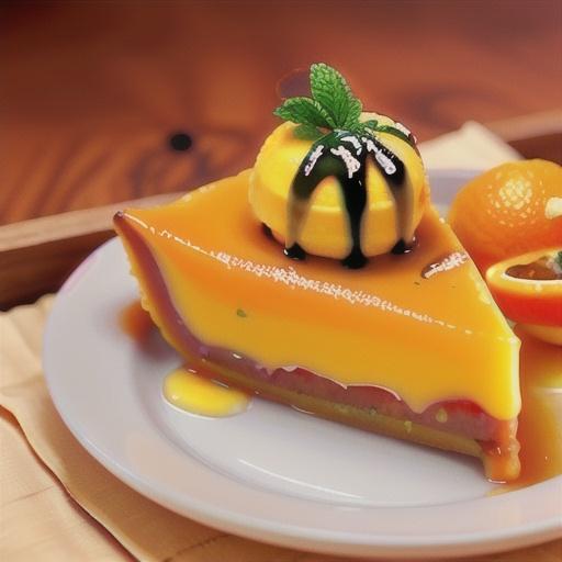 Rich Orange Flan