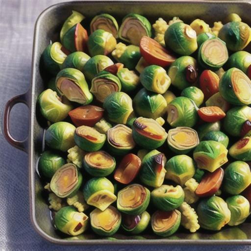 Parmesan Brussels sprouts