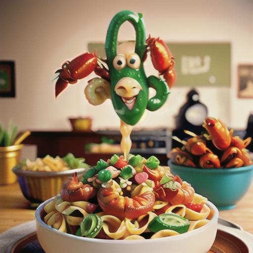 Pretty Crawfish Pasta