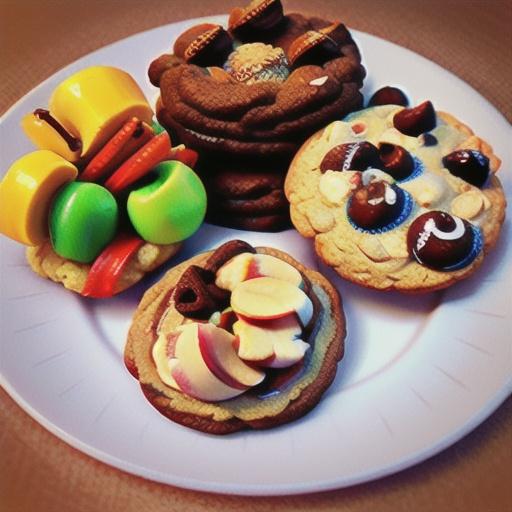 Becel Anything Goes Cookie Dough Apple Spice Oatmeal Cookies