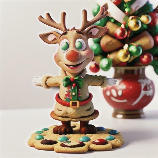Reindeer Spice Cookies