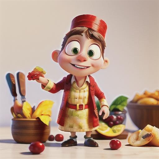 Turkey and cranberry lavash