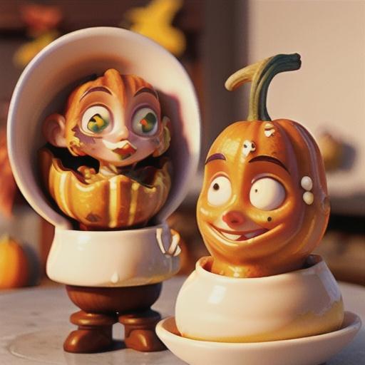 Pumpkin Crème Brûlées