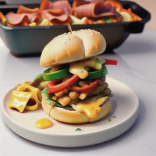 Philly Cheesesteak Sloppy Joes