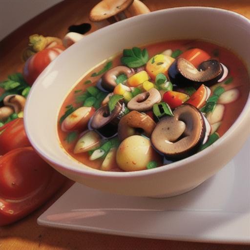 Tomato Mushroom Soup