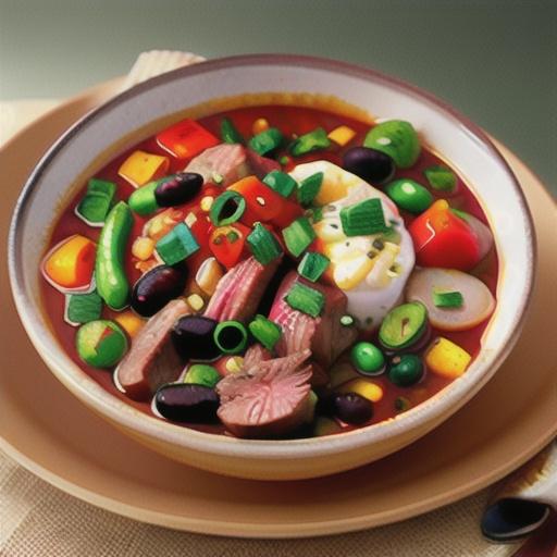 Slow-Cooked Stew Meat Chili