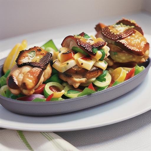 Air Fryer Stuffed Chicken Thighs