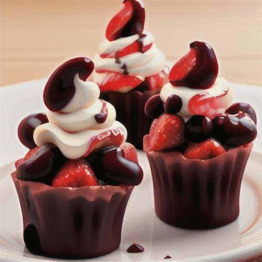 Chocolate Covered Strawberry Tarts