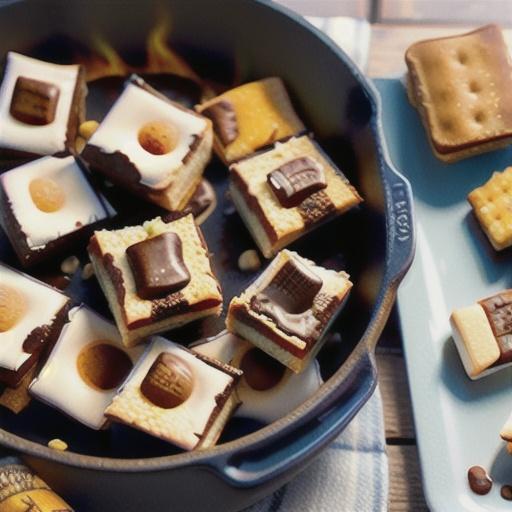 S'mores Bars with Graham Crackers