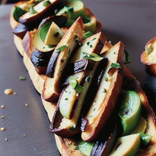 Baked Spinach and Artichoke Toasts