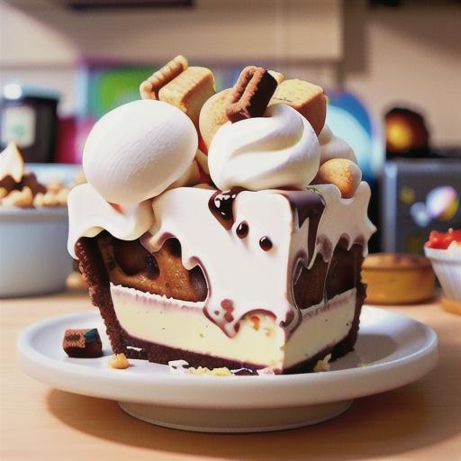 S’mores Ice Cream Pie