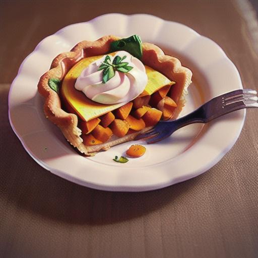 Sweet Potato and Carrot Pie