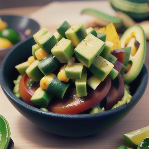 Guacamole with Nopales (Mexican Cactus)