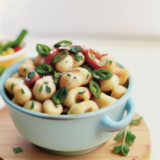 Greek-style gnocchi (vegetarian)