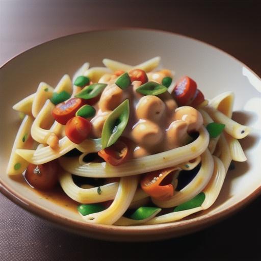 Habanero Pepper Cream Pasta