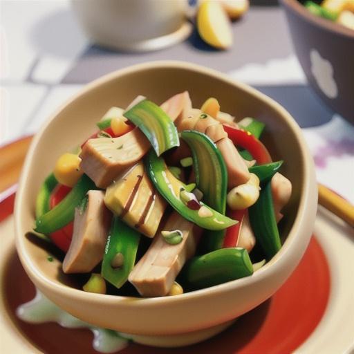 Ginger, honey and lemon pork stir-fry