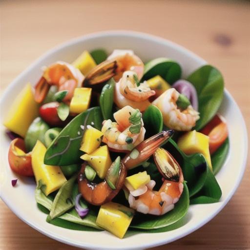 Mango-Shrimp Salad