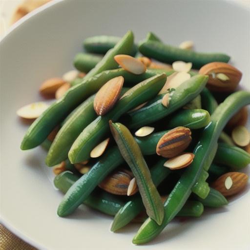 Green Beans With Almonds and Thyme