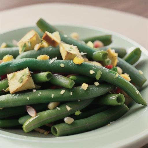 Garlicky Green Beans with Shallot