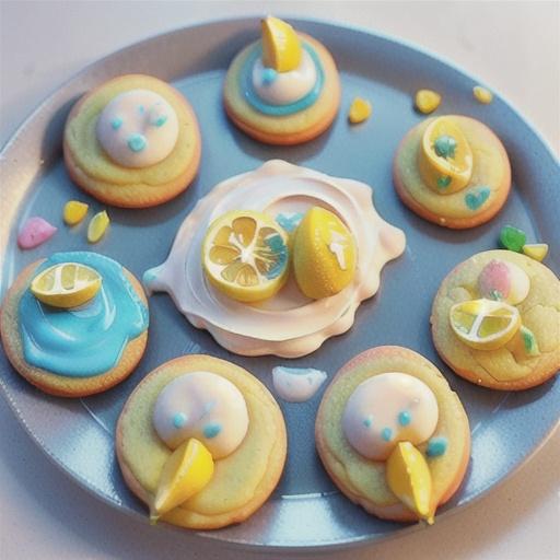 Easy Lemon Cake Cookies with Icing