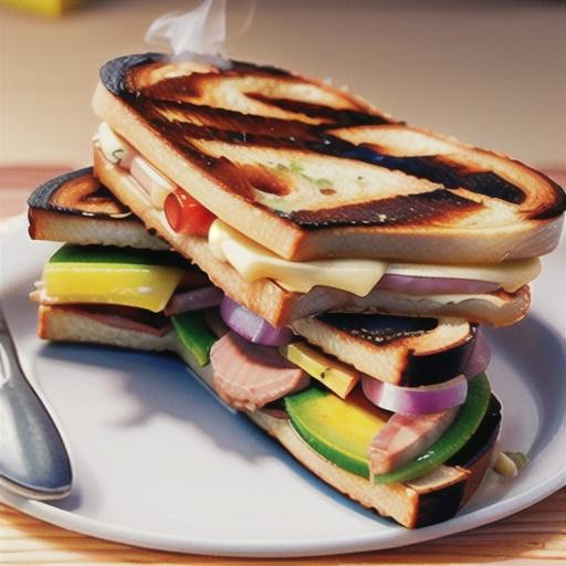 Grilled Panini Sandwich Without a Panini Maker